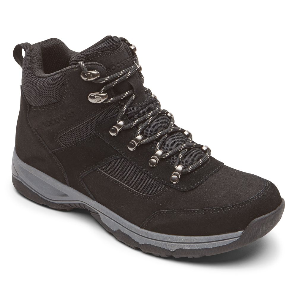 Stivali Rockport Uomo - Dickinson Hiker - Nere - ERJPDKT-08